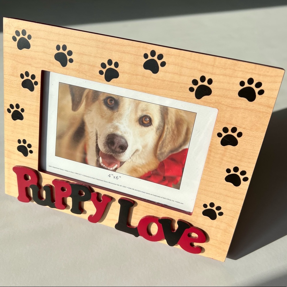 Puppy Love 4x6 Photo Picture Frame